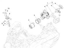Drosselkörper - Einspritzdüse – Ansaugstutzen