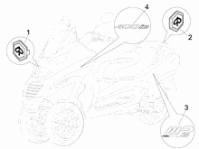 Plaketten - Verzierungen