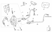 Hinterrad Scheibenbremse