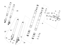 Vorderradgabel Ming Xing