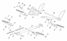 Fussrasten - Ständer