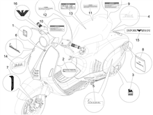 Plaketten - Verzierungen