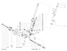 Gabel/Lenkerleitung - Steuersatz