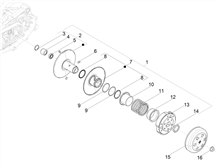 Getriebene riemenscheeiben