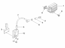 Spannungsreglerern - Elektronisches Steuergerern - Zündspule