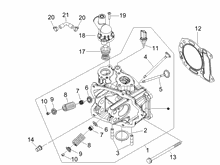 Einhait Kopf - Ventil