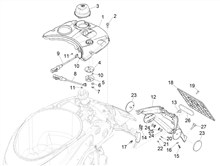 Hinterabdeckung - Kotflügellappen