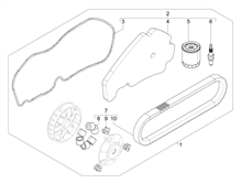Complete wear and maintenance kit