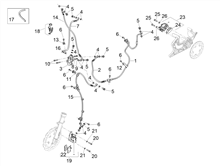Bremschlauchen - Bremszangen
