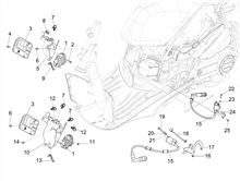 Spannungsreglerern - Elektronisches Steuergerern - Zündspule