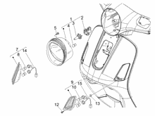 Vorderleuchten - Blinkleuchten