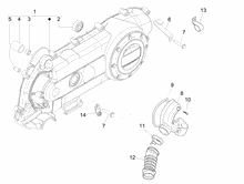 Kurbelwelledeckel - Kühlung kurbelgehäuse