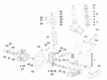 Gabel/Lenkerleitung - Steuersatz