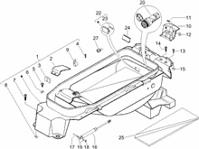 Schutzhelmgehäuse - Untersitz