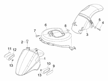 Radgehäuse - Radkotflügel