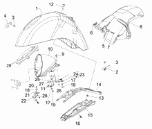 Radgehäuse - Radkotflügel