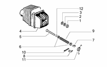 Kurbelwelle-pleuelstange-kurbelzapfen einheit
