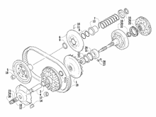 Antriebsriemenscheibe