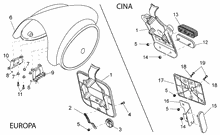 Fussrasten - Ständer