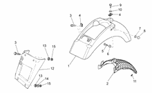 Schutzbleche vo.-hi.