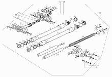Schwinge - Stoßdämpfer