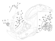 Spannungsreglerern - Elektronisches Steuergerern - Zündspule