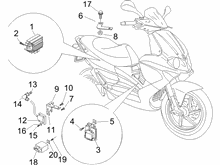 Spannungsreglerern - Elektronisches Steuergerern - Zündspule
