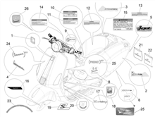 Plaketten - Verzierungen