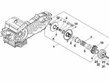 Getriebene riemenscheeiben