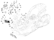 Spannungsreglerern - Elektronisches Steuergerern - Zündspule