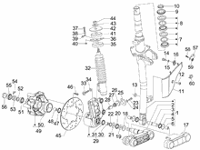 Gabel/Lenkerleitung - Steuersatz
