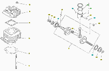 Kurbelwelle - Zylinder