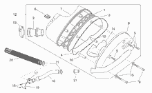 Hinterrad Scheibenbremse
