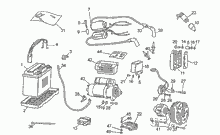Batterie - Zündung  Motoplat
