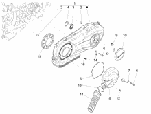 Kurbelwelledeckel - Kühlung kurbelgehäuse