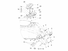 Hinterabdeckung - Kotflügellappen