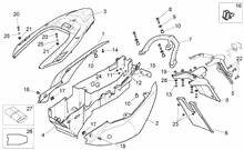 Öl- und Kraftstofftank