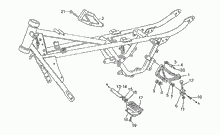 Fussrasten - Ständer