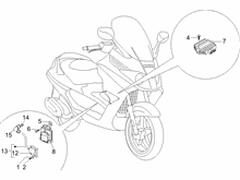 Spannungsreglerern - Elektronisches Steuergerern - Zündspule