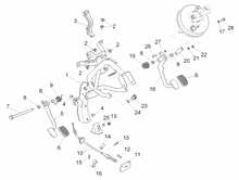 Steuerpedal - Hebeln