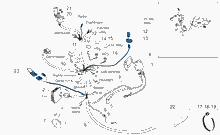 Hinterrad trommelbremse
