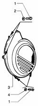 LÜFTERGEHÄUSEDECKEL-Motorschutz