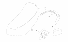 Rear headlight - Top box