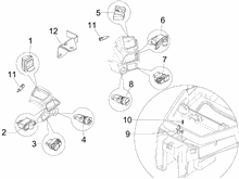 Wechselschalter - Umschalter - Druckschalter - Schalter