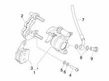 Bremschlauchen - Bremszangen