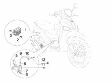 Spannungsreglerern - Elektronisches Steuergerern - Zündspule