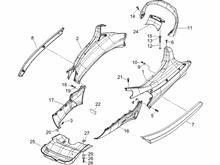 Seitenabdeckung - Spoiler