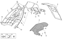 Hinteres schutzblech