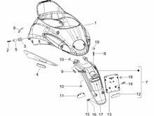 Hinterabdeckung - Kotflügellappen
