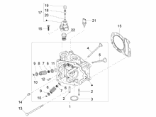 Einhait Kopf - Ventil